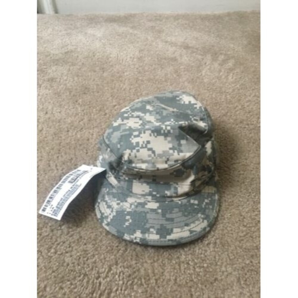 Adult Patrol Army U.S. Military Fitted Hat Cap Camouflage Size 7.25
